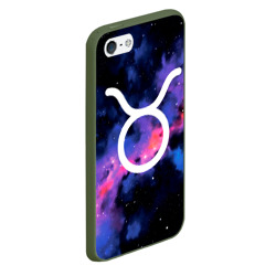 Чехол для iPhone 5/5S матовый Телец Taurus, Знак зодиака - фото 2