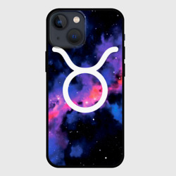 Чехол для iPhone 13 mini Телец Taurus, Знак зодиака