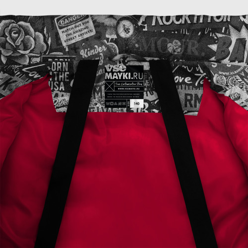 Зимняя куртка для мальчиков 3D Набор Стикеров, цвет красный - фото 7