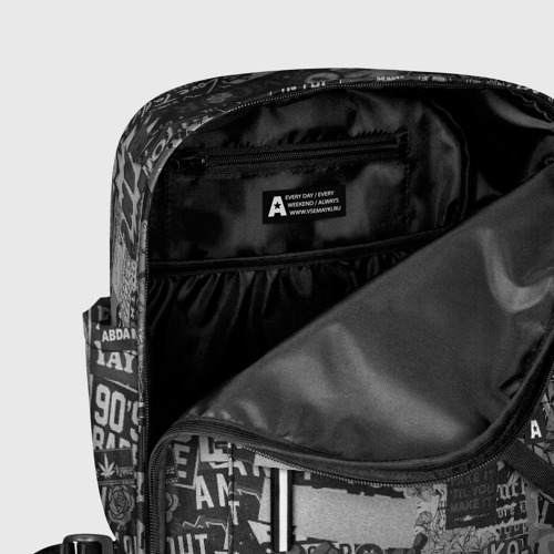 Женский рюкзак 3D с принтом Набор Стикеров, фото #5