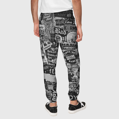 Мужские брюки 3D Набор Стикеров, цвет 3D печать - фото 5
