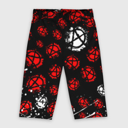 Велосипедки 3D Анархия брызги красок революция паттерн