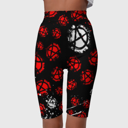 Велосипедки 3D Анархия брызги красок революция паттерн - фото 2