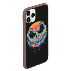 Чехол для iPhone 11 Pro Max матовый Jack Skellington. Paints - фото 2