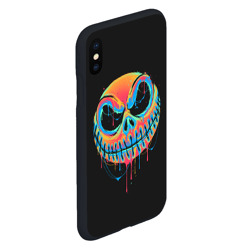 Чехол для iPhone XS Max матовый Jack Skellington. Paints - фото 2