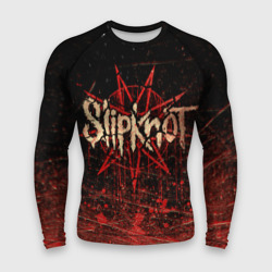 Мужской рашгард 3D Слипкнот Гранж Slipknot Grunge