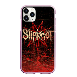 Чехол для iPhone 11 Pro Max матовый Слипкнот Гранж Slipknot Grunge