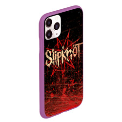 Чехол для iPhone 11 Pro Max матовый Слипкнот Гранж Slipknot Grunge - фото 2