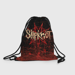 Рюкзак-мешок 3D Слипкнот Гранж Slipknot Grunge