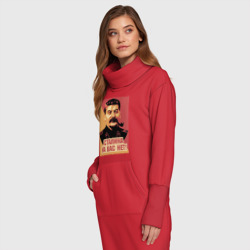 Платье удлиненное хлопок Сталина на вас нет - фото 2