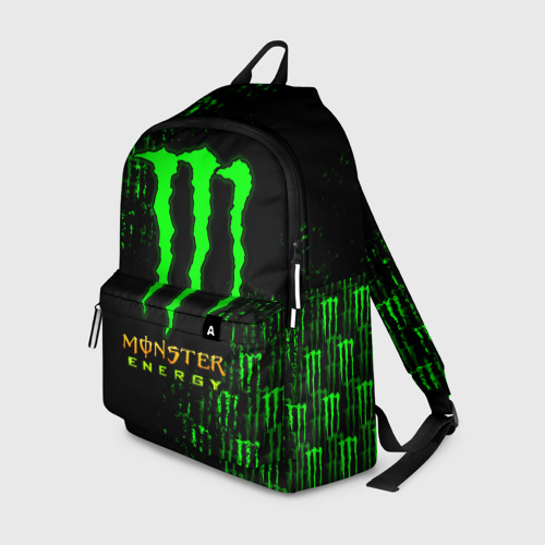 Рюкзак 3D Monster energy neon Монстер неон