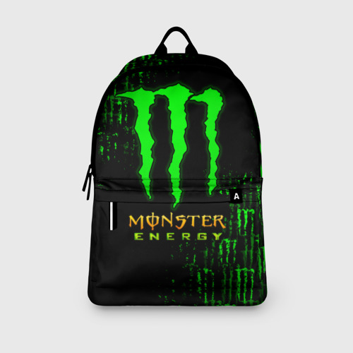 Рюкзак 3D Monster energy neon Монстер неон - фото 4