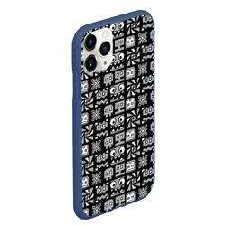 Чехол для iPhone 11 Pro Max матовый Geometry Dash Cubes - фото 2