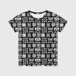 Детская футболка 3D Geometry Dash Cubes