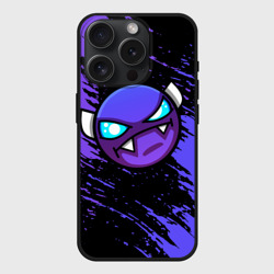 Чехол силиконовый для Apple iPhone 15 Pro матовый Геометри Даш Geometry Dash