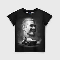 Детская футболка 3D Paul Walker