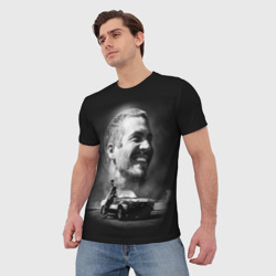 Мужская футболка 3D Paul Walker - фото 2