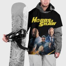 Накидка на куртку 3D Hobbs & Shaw