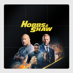 Магнитный плакат 3Х3 Hobbs & Shaw