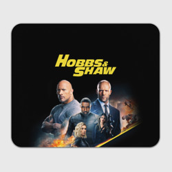 Прямоугольный коврик для мышки Hobbs & Shaw