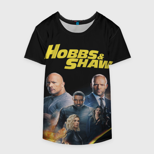 Накидка на куртку 3D Hobbs & Shaw, цвет 3D печать - фото 4