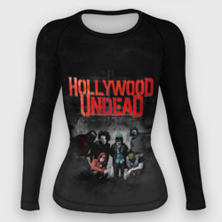 Женский рашгард 3D Hollywood Undead - Голливудская нежить