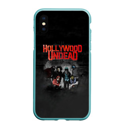 Чехол для iPhone XS Max матовый Hollywood Undead - Голливудская нежить