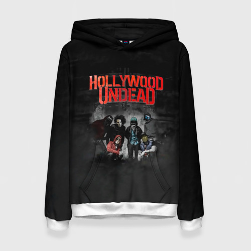 Женская толстовка 3D Hollywood Undead - Голливудская нежить, цвет 3D печать