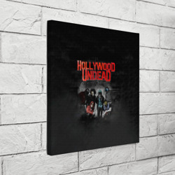 Холст квадратный Hollywood Undead - Голливудская нежить - фото 2
