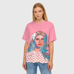 Женская футболка oversize 3D Sweet Lana - фото 2