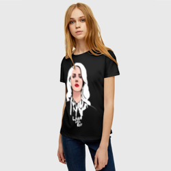 Женская футболка 3D Lana Black - фото 2