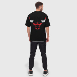 Мужская футболка oversize 3D B.C. Chicago Bulls - фото 2