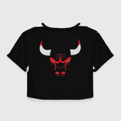 Женская футболка Crop-top 3D B.C. Chicago Bulls