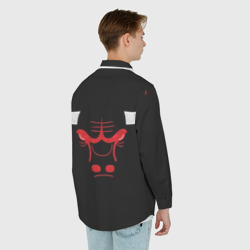 Мужская рубашка oversize 3D B.C. Chicago Bulls - фото 2