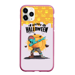 Чехол для iPhone 11 Pro Max матовый Dab zombie halloween