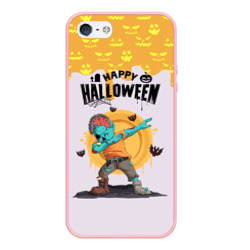 Чехол для iPhone 5/5S матовый Dab zombie halloween