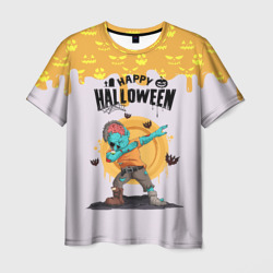 Мужская футболка 3D Dab zombie halloween