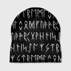 Шапка 3D Славянские скандинавские руны рунический алфавит