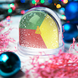 Игрушка Снежный шар Колба на фоне АПВ 3.1.8 - фото 2