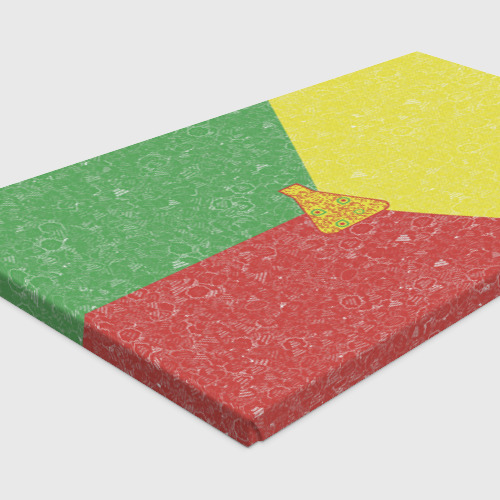 Холст прямоугольный Колба на фоне АПВ 3.1.8, цвет 3D печать - фото 4