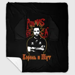 Плед с рукавами Punk's Not Dead КиШ