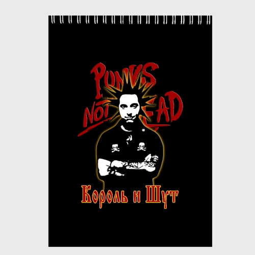 Скетчбук Punk's Not Dead КиШ