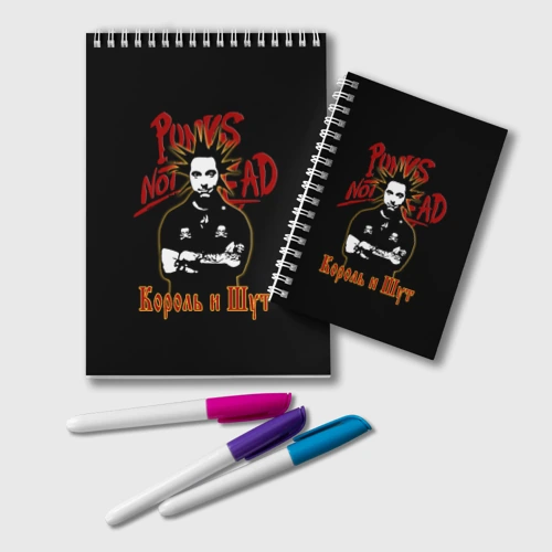 Блокнот Punk's Not Dead КиШ