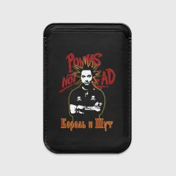 Картхолдер Magsafe магнитный Punk's Not Dead КиШ