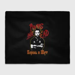 Плед 3D Punk's Not Dead КиШ