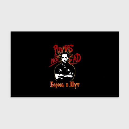 Бумага для упаковки 3D Punk's Not Dead КиШ