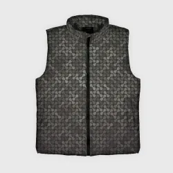 Женский жилет утепленный 3D Geometric Textures
