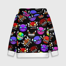 Детская толстовка 3D Geometry Dash Demons