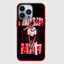 Чехол для iPhone 13 Pro Chainsaw Man Человек-бензопила