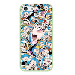 Чехол для iPhone 5/5S матовый Jinx Ahegao